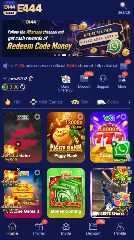 E444 Game
